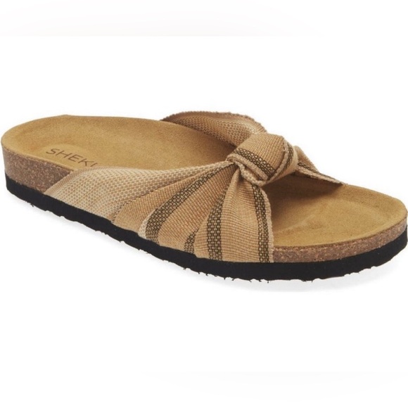 Shekudo Shoes - Shekudo Bahia Knot Slide Sandals